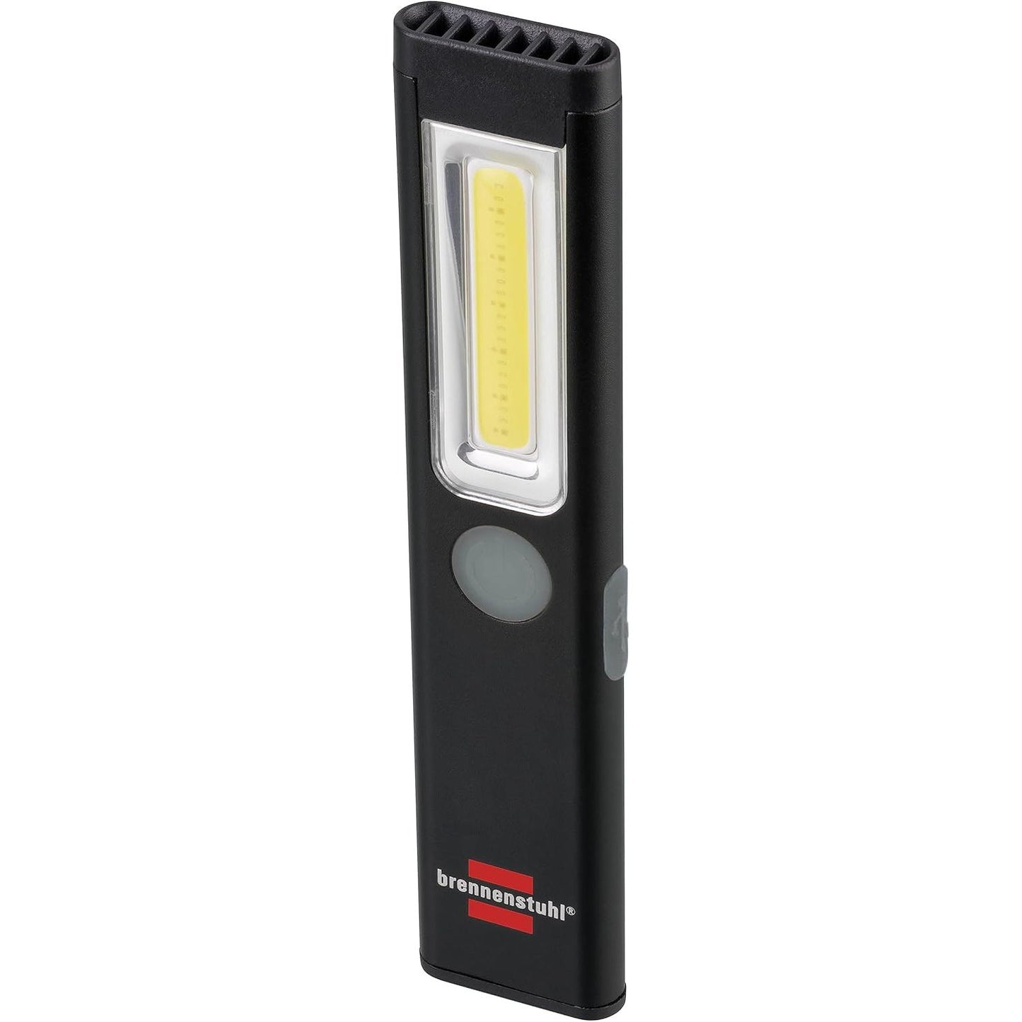 219614 - BRENNENSTUHL Dritë dore e rikarikueshme LED PL 200 AC/LED me COB LED (200lm, kabllo karikimi USB C, deri në 12 orë funksionimi, magnet dhe kapëse)