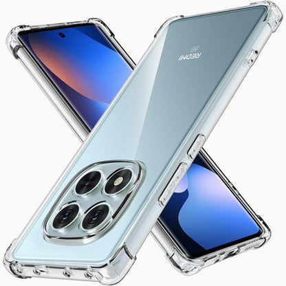 274746 - ANLYGOLD Mbrojtëse për Xiaomi Redmi Note 15 5G/4G me Mbrojtje të Kamerës, Silikoni TPU, Mbulesë Anti-Zverdhje, Transparente
