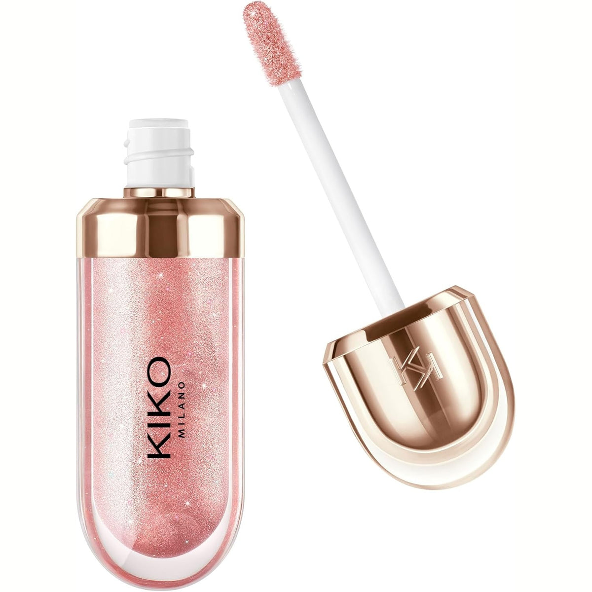 298612 - KIKO MILANO Shkëlqyes buzësh 3D Hydra Lipgloss 43, Edicion i kufizuar, hidratues me efekt 3D