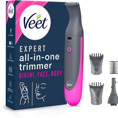 316395 - VEET Makinë rroje intime Expert Intime, për fytyrën, vetullat, zonën pubike, e papërshkueshme nga uji.