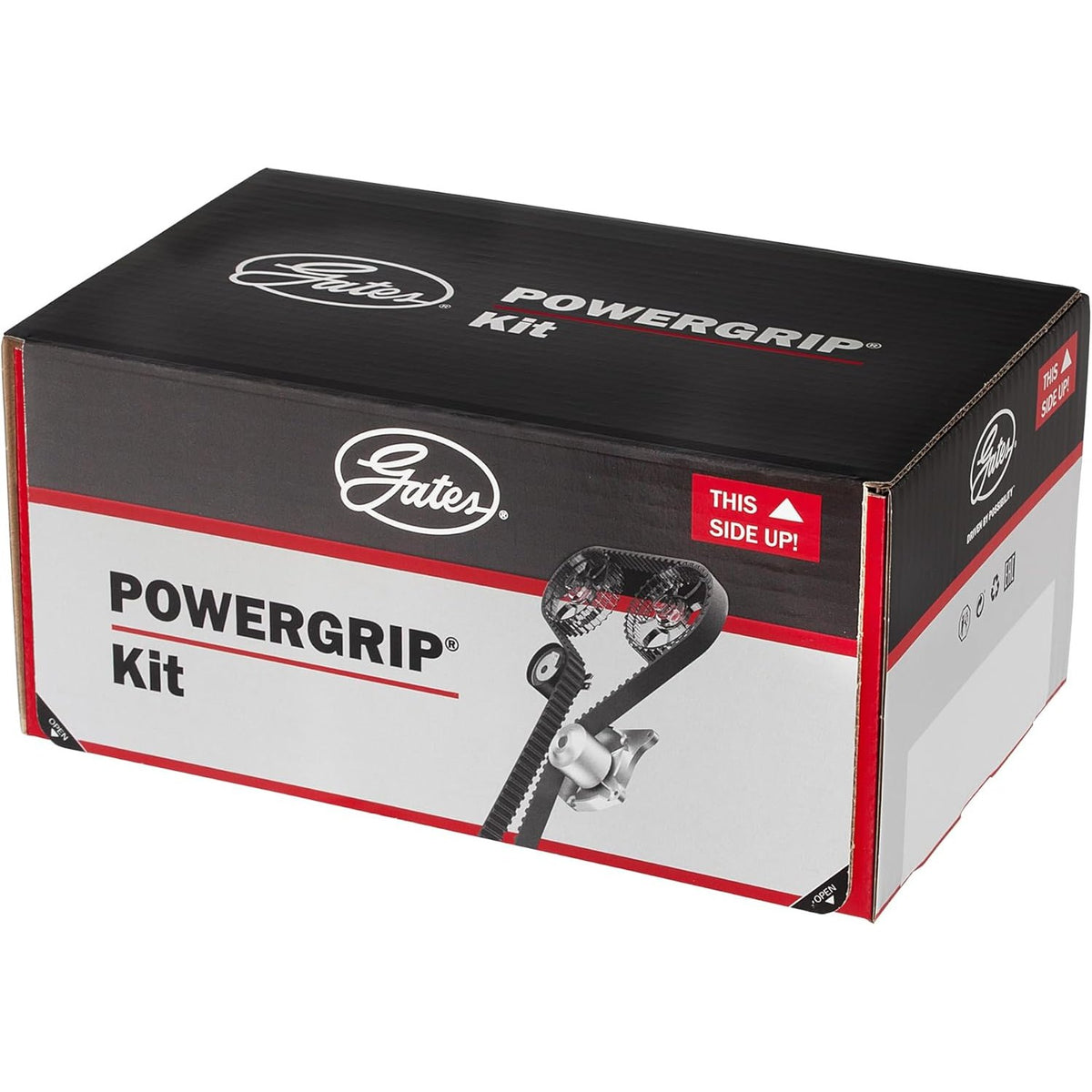 322218 - GATES KP15509XS Kit rripi kohor i pompës së ujit Nr. i dhëmbëve: 142 23 mm me pompë uji