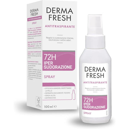 321986 - DERMAFRESH 72H Deodorant Antidjersitës, Sprej - 100 ml