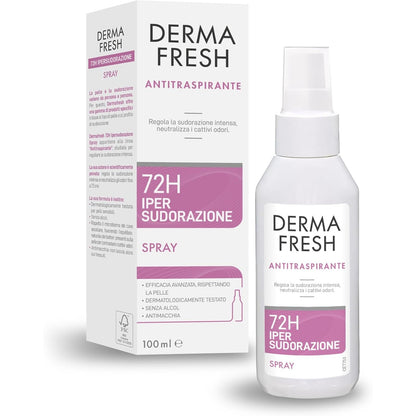 321987 - DERMAFRESH 72H Deodorant Antidjersitës, Sprej - 100 ml