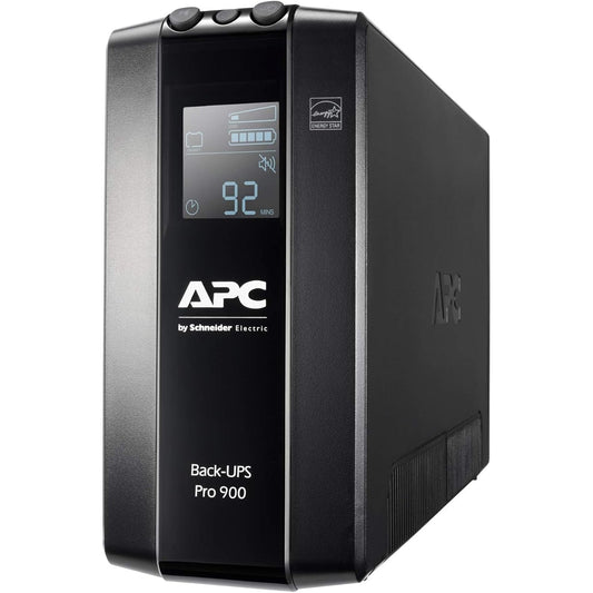 308517 - APC BY SCHNEIDER ELECTRIC Back UPS Pro - BR900MI - UPS 900VA - 6 priza IEC, ndërfaqe LCD, mbrojtje e linjës së të dhënave 1 Gb