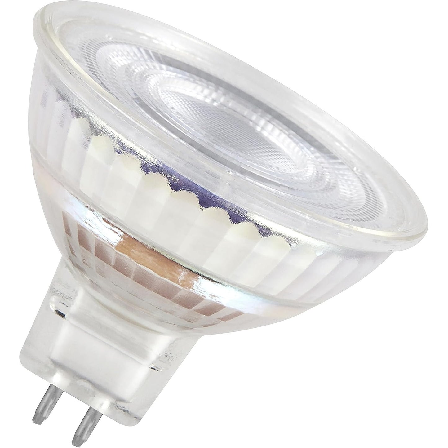 246952 - OSRAM Llambë LED Star MR16 për prizë GU5.3, llambë reflektuese, dizajn qelqi, 621 lumen, e bardhë e ngrohtë (2700K), zëvendësim për llambat inkandeshente konvencionale 50W, pa errësim, pako me 3 llamba