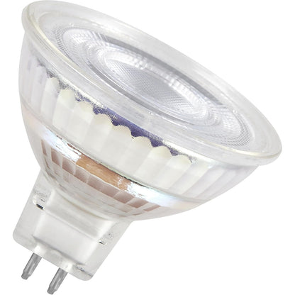 246952 - OSRAM Llambë LED Star MR16 për prizë GU5.3, llambë reflektuese, dizajn qelqi, 621 lumen, e bardhë e ngrohtë (2700K), zëvendësim për llambat inkandeshente konvencionale 50W, pa errësim, pako me 3 llamba