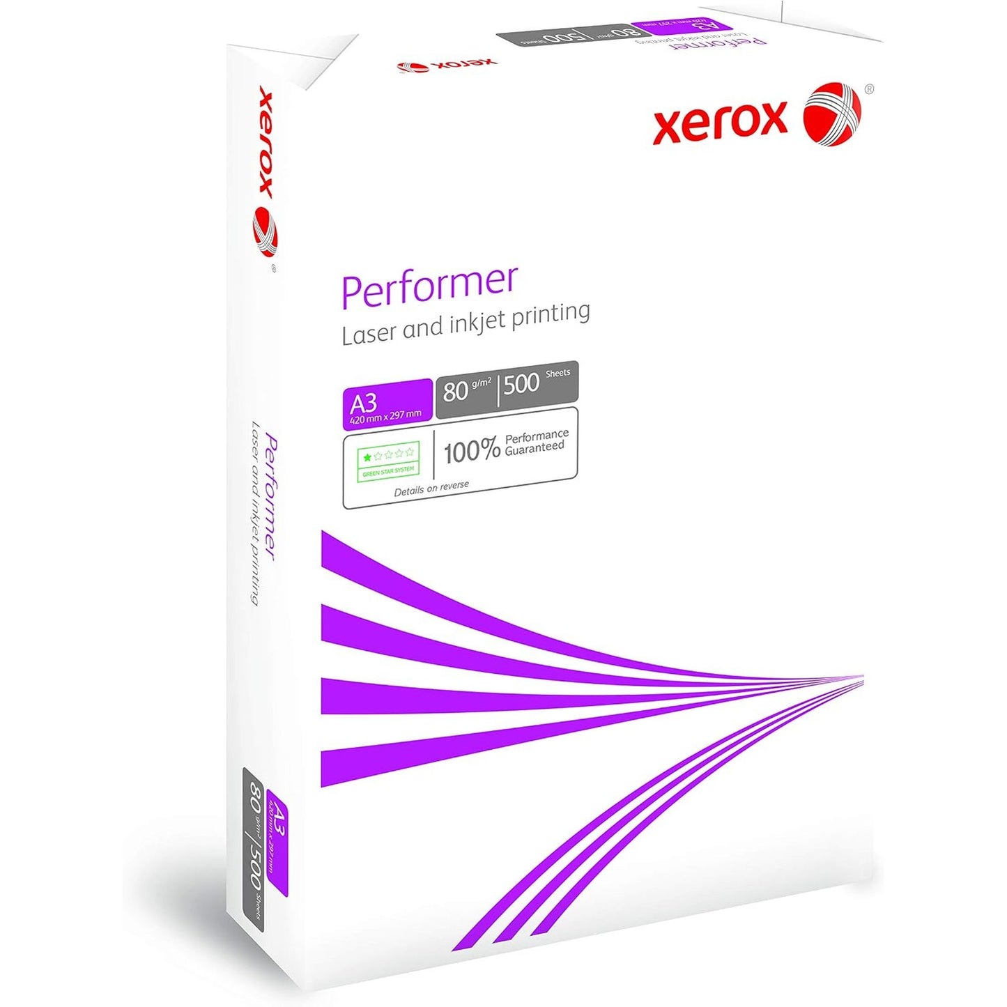 276909 - XEROX Letër fotokopjimi 003R90569 Performer, letër printeri, letër universale DIN A3, 80 g/m², 500 fletë, e bardhë