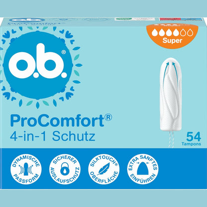 321823 - Tampona Mbrojtëse ProComfort Super - 1 x 54 copë