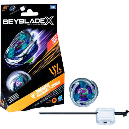 294254 - BEYBLADE X Shadow Shinobi 1-80MN UX, Kit Fillestar me Majë dhe Lëshues