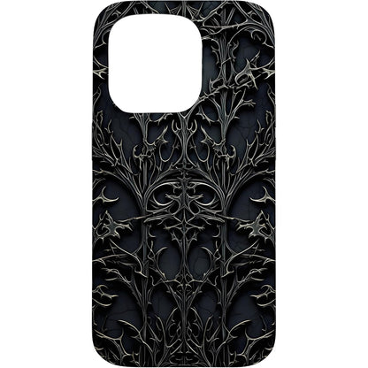 276886 - Mbështjellëse me model gotik për iPhone 15 Pro