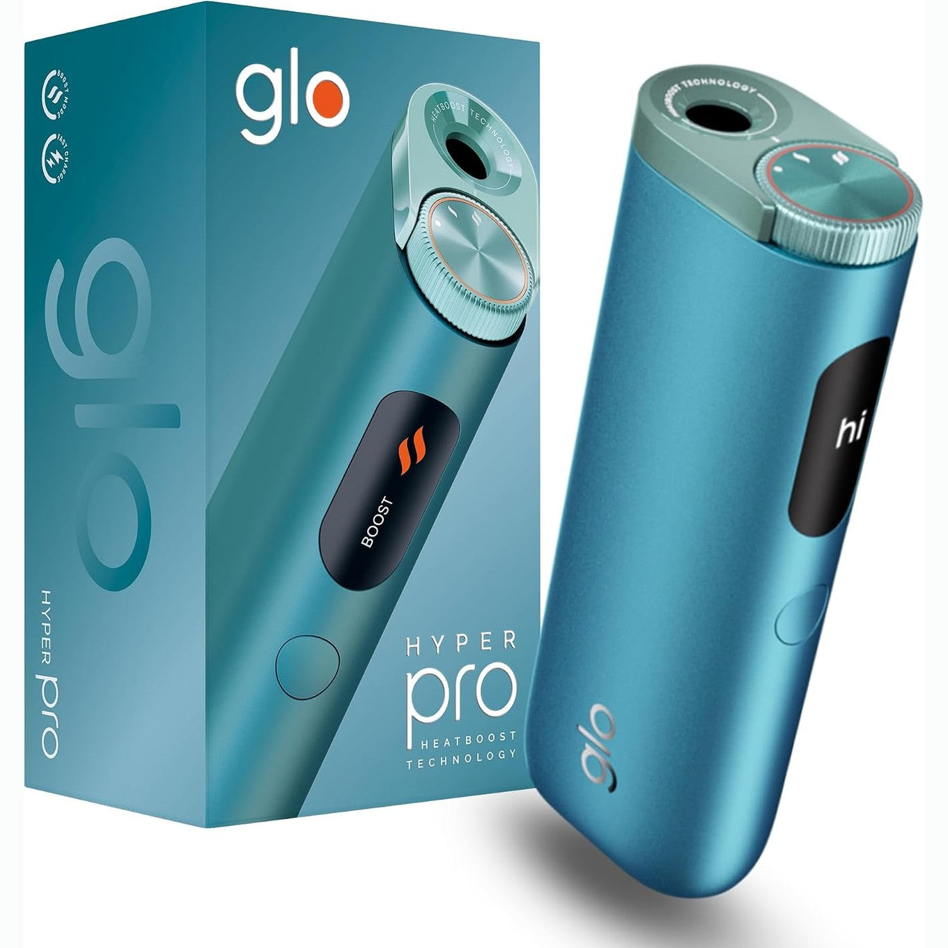 271874 - glo HYPER PRO, Alternativa ndaj cigareve, Ngjyrë menteje dhe blu, 2025