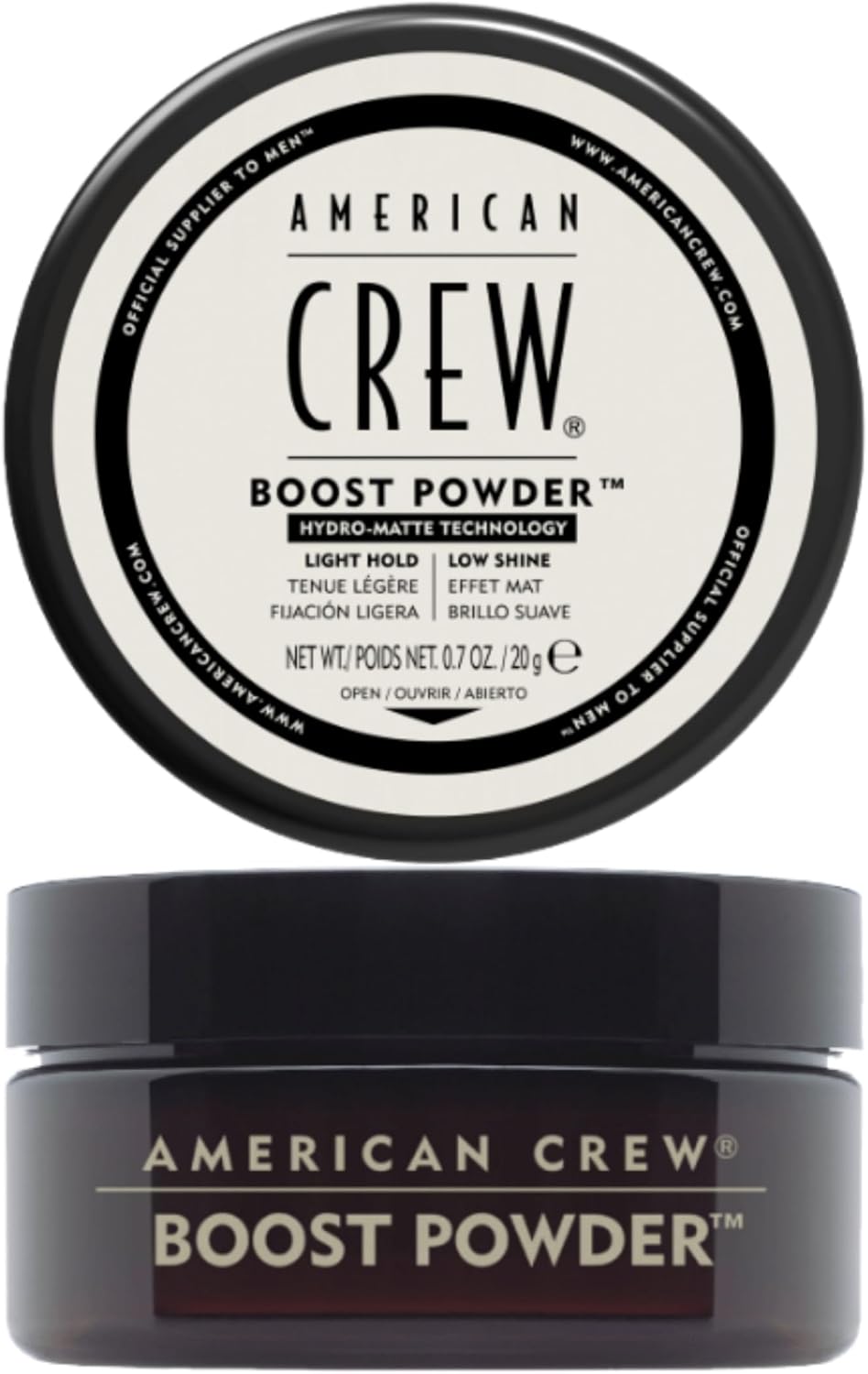 321888 - AMERICAN CREW Pudër Classic Boost 10g, Pudër stiluese për burra, fiksim të lehtë, për flokë më të trashë