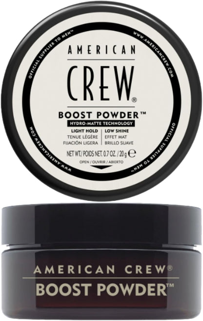 321888 - AMERICAN CREW Pudër Classic Boost 10g, Pudër stiluese për burra, fiksim të lehtë, për flokë më të trashë