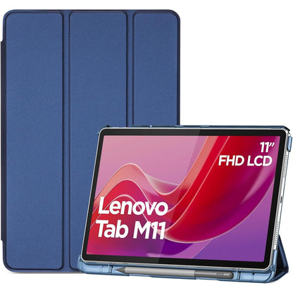 267037 - PROCASE Mbrojtëse për Lenovo Tab M11 2024 11" me Mbajtëse Stilolapsi, Ultra e Hollë dhe e Lehtë - Blu e Marinës