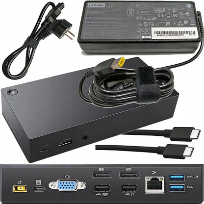 273081 - LENOVO Stacion Docking USB 3.0/3.1 Gen 1 40A90090UK Replikues Portash për MacBook Air Pro