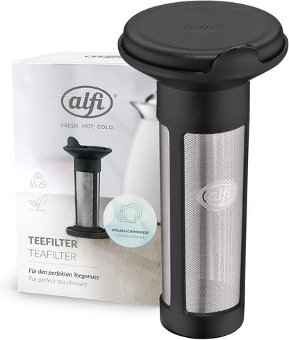 257788 - ALFI AROMA COMPACT, SITË ÇAJI PREJ ÇELIKU INOX, PËR ÇAJ TË LIRSHËM, FILTËR ÇAJI PËR TERMOS OSE FILXHAN, FILTËR I PËRHERSHËM, PËRGATITJE DIREKTE NË TERMOS, I SIGURT PËR LAVASTOVILJE, PA BPA