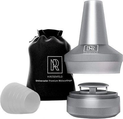 220547 - M. ROSENFELD Mbajtëse Melase për Shisha Metalike me Fije – Apollo Universal, alumini, përshtatës për paraftohës