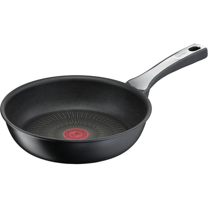 183382 - TIGAN TEFAL Unlimited, 24cm, Rezistent në Induksion, me Shtresë Jo-ngjitëse të Qëndrueshme, Funksion Thermo-Signal, Prodhim Francez G25904AZ