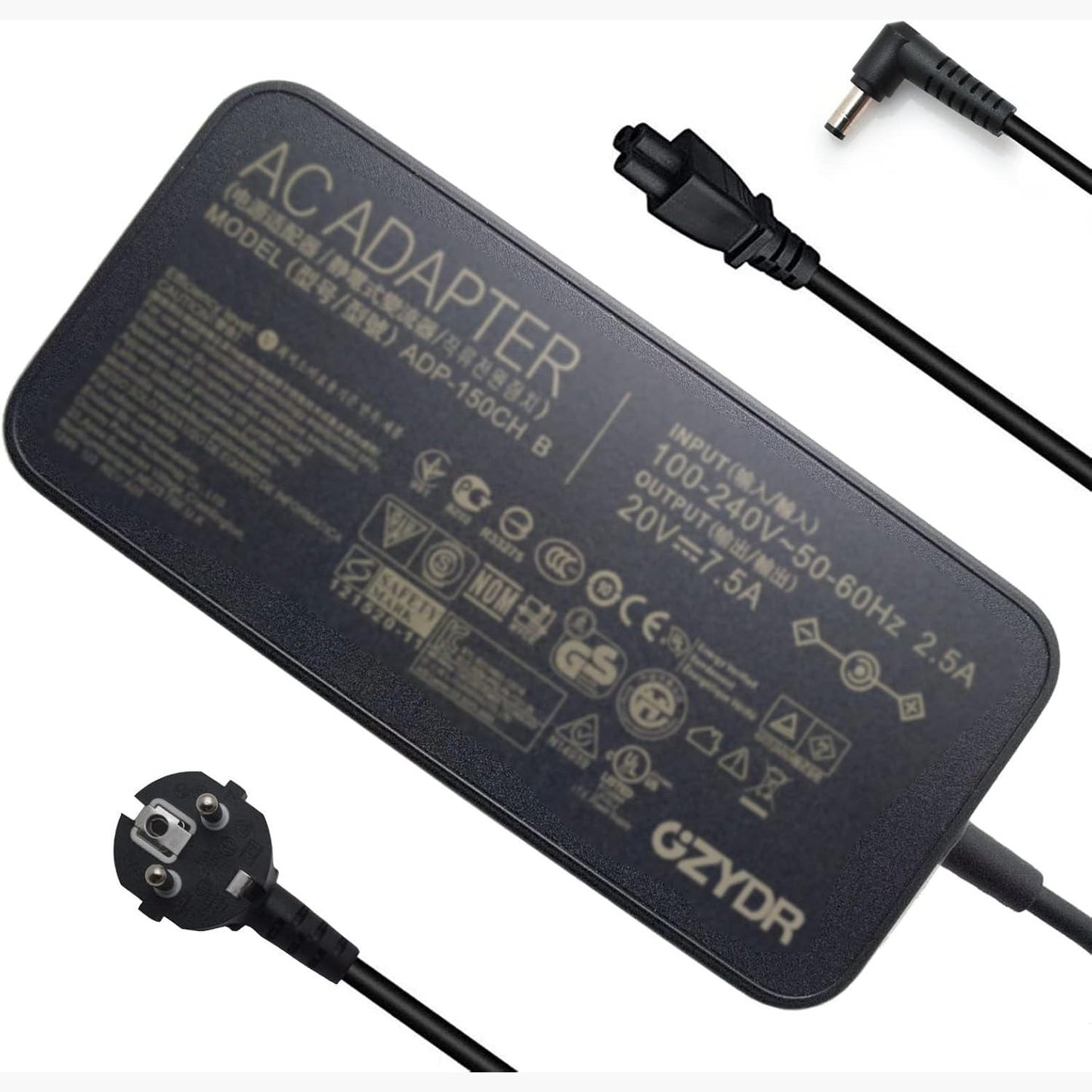 276478 - ADAPTER AC 150W 20V 7.5A për ASUS ADP-150CH B Rog G531GT, G731GT, FX505GT, FX505DD, FX505DU, FX705GT, FX705DD, FX705DT, FX705DU Lidhës ushqimi