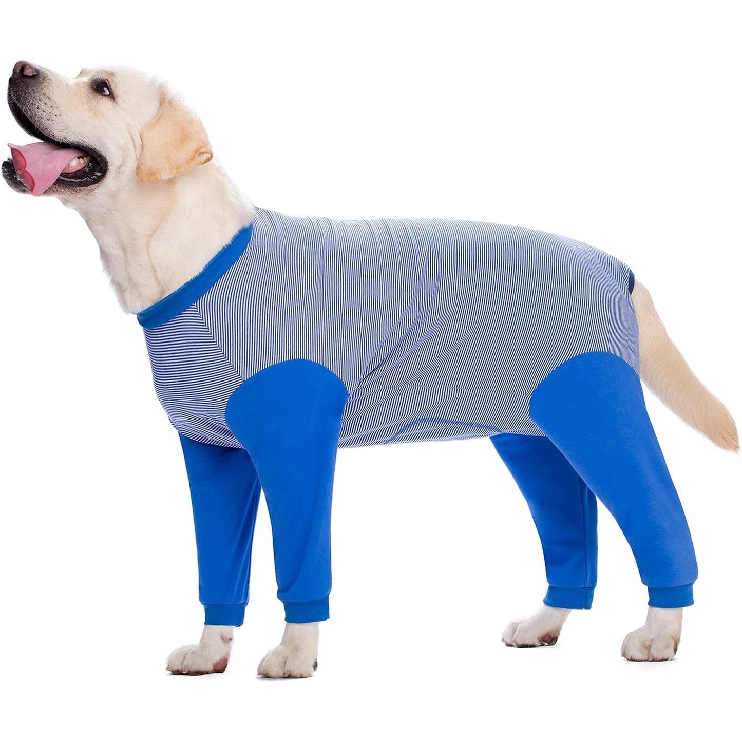 256833 - YEAPEETO Kostum Gjumi Body Chien për Qen, 3XL, Dinosaur, Për Rikuperim, Mbrojtje nga Rënia e Qimeve dhe Plagët