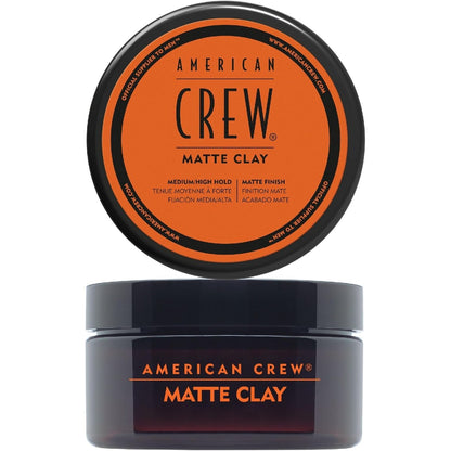 272235 - AMERICAN CREW Argjilë mat 85 g, argjilë stiluese për burra, mbajtje mesatare deri të fortë, për menaxhueshmëri optimale, strukturë dhe përfundim mat.