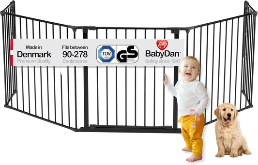 167016 - BABY DAN Portë Sigurie Flex XL e Zezë