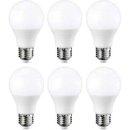 240968 - AMAZON BASICS Llambë LED E27, 8.5W (zëvendëson 60W), e bardhë e ngrohtë, me errësim - 6 copë (1 pako)