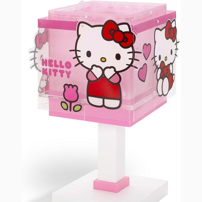183569 - DALBER Llambë Tavoline për Fëmijë Hello Kitty, Rozë, Modeli 73261, LED G4 - 4W, Përfshirë Llambë