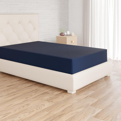 216288 - AMAZON BASICS Çarçaf i montuar me mikrofibër, lartësia e dyshekut deri në 30 cm, 90 x 190 cm