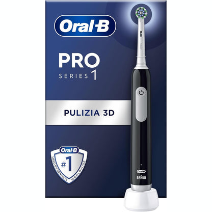 271359 - ORAL-B Pro Series 1 Furçë dhëmbësh elektrike e rikarikueshme, e zezë, me 1 kokë zëvendësuese