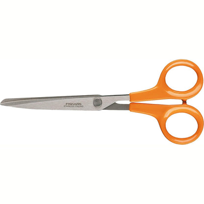 276793 - FISKARS Gërshërë shumëfunksionale, Gjatësi totale 17 cm, Tehe çeliku inox, Doreza plastike, Portokalli