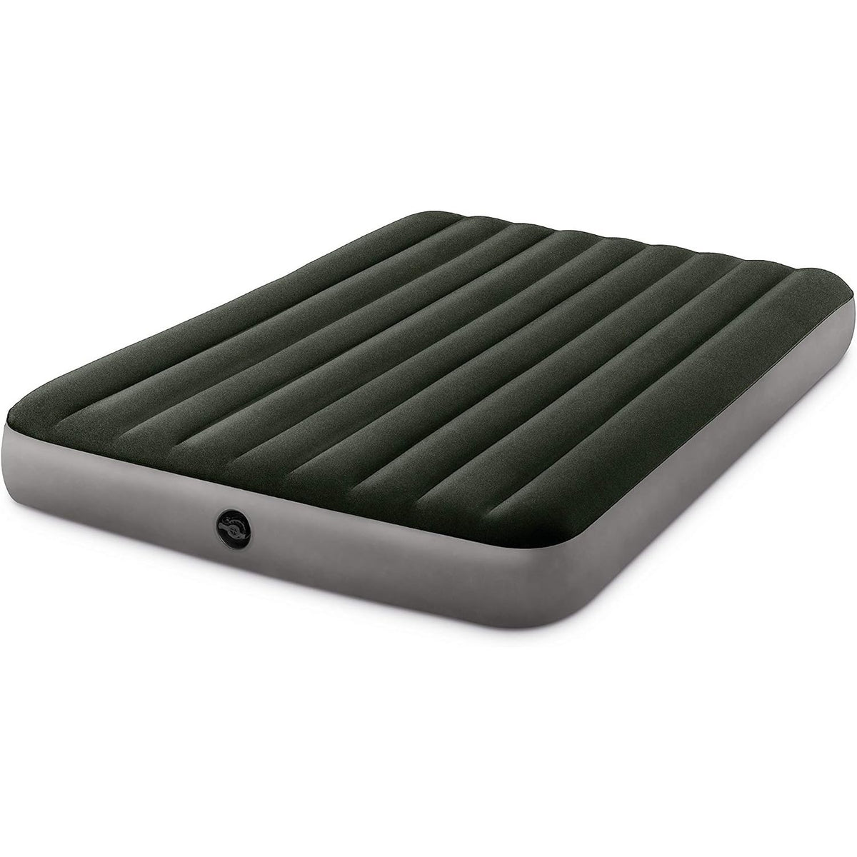 314201 - INTEX Dyshek kampingu Dura-Beam për 2 persona (152 x 203 x 25 cm) maks. 272 kg – Shtrat për mysafirë, Teknologji Fiber-Tech (64109)