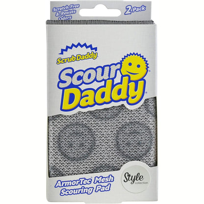 290519 - Scrub Daddy, sfungjer fërkues pa gërvishtje, alternativë ndaj pastruesve metalikë, pako me 2 copë