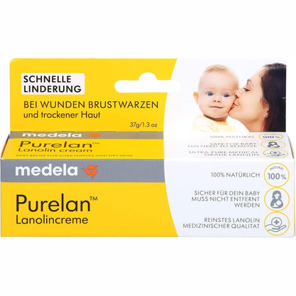 318408 - MEDELA - Krem për Thithat Purelan - 37 g - Lehtësim për Thithat e Lënduara