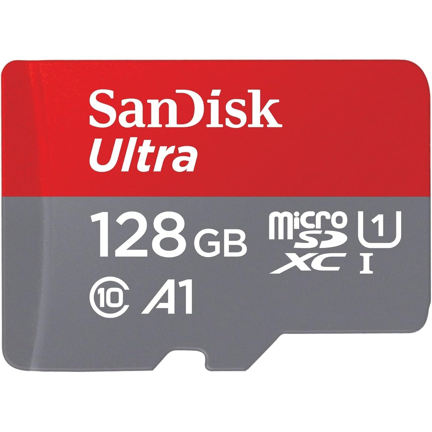 266501 - SANDISK Kartë Memorie Ultra microSDXC UHS-I 128 GB + Adaptor SD, Pako me 2 Copë, A1, Klasa 10, U1, Shpejtësi Leximi deri në 140 MB/s, Garanci 10-vjeçare