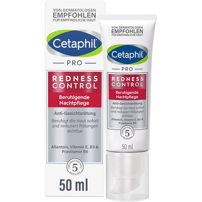 317980 - CETAPHIL - Krem nate qetësues PRO RednessControl, 50 ml - Për lëkurë të prirur ndaj skuqjes - Pa aromë - Testuar klinikisht