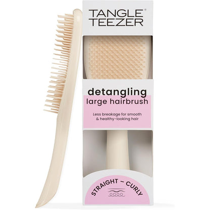 290195 - Furçë flokësh Tangle Teezer Large Ultimate Detangler, për flokë të trashë, kaçurrelë dhe të gjatë, Cappuccino