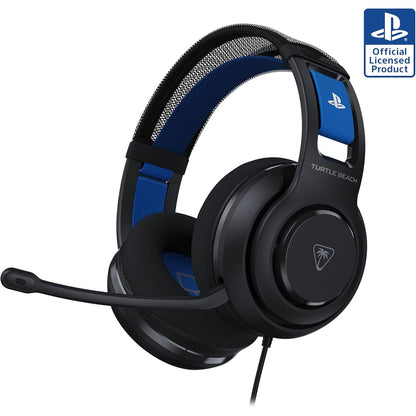 299223 - TURTLE BEACH Kufje Lojërash Atlas 200 Black, Licencë Zyrtare për PlayStation, Drajverë Nanoclear 50 mm për PS5 dhe PS4