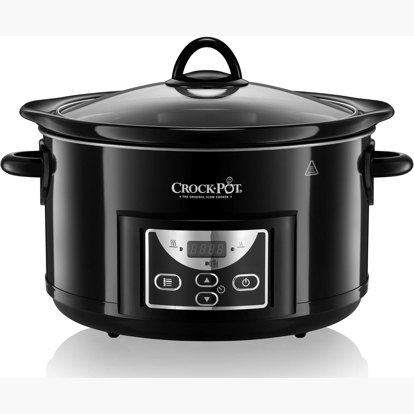162189 - TEFAL Tenxhere e Ngadaltë, Kapaciteti 4.7L, e Përshtatshme për 6 Persona, Fikje Automatike, 2 Gatime, Funksioni i Ruajtjes së Nxehtësisë Automatik, 220W, Materiali Qeramik, Ngjyra e Zezë