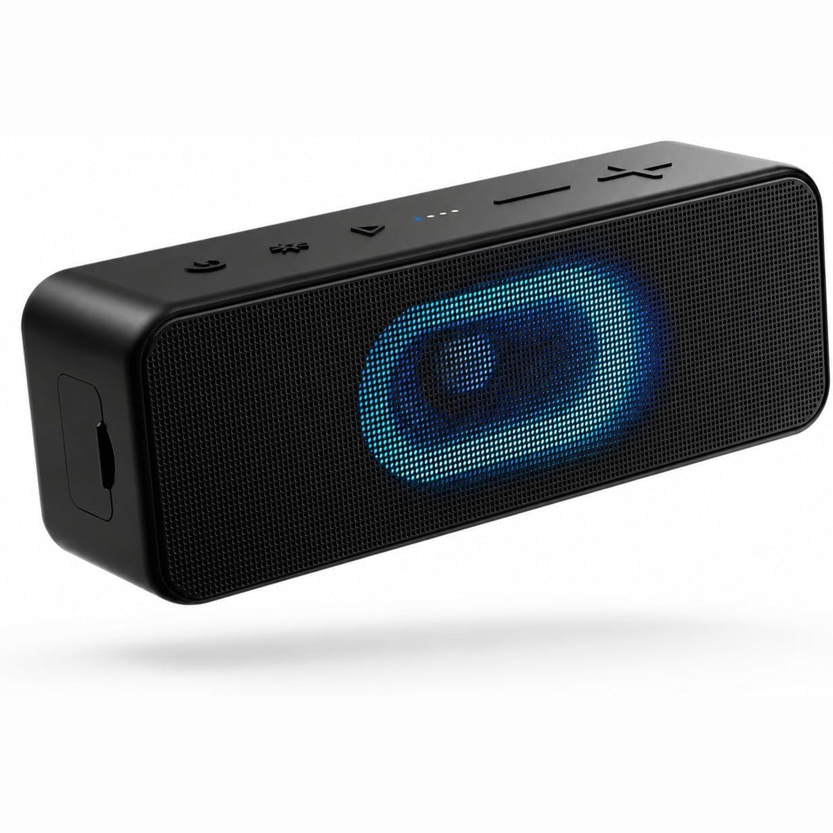 293039 - ORTIZAN Altoparlant Bluetooth, Kuti Muzikore Bluetooth 5.3, Drajverë të Dyfishtë Basi, Bateri 24 orë, 6 Efekte Ndriçimi, Rezistencë ndaj Ujit IPX6, Rreze 20 m, Thirrje pa Duar, AUX-IN, Çiftim TWS