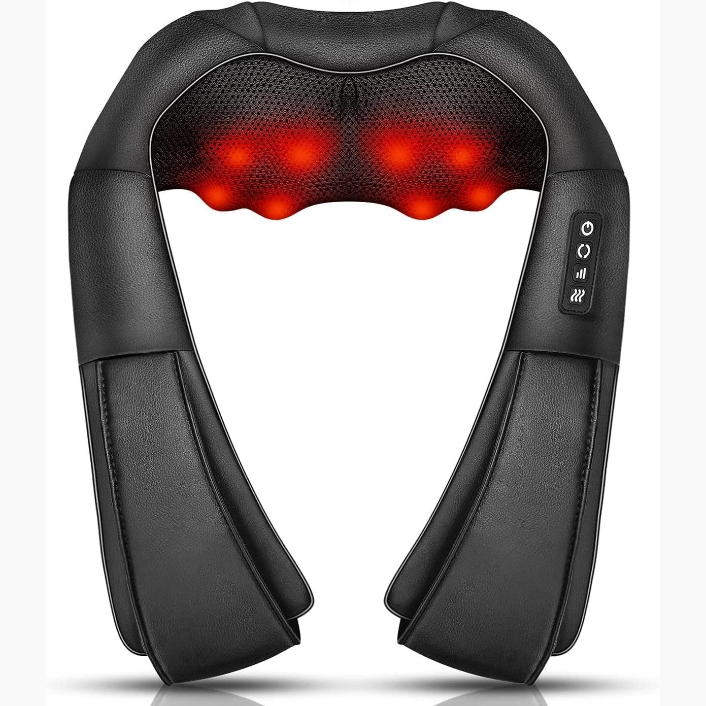 316099 - IKRISTIN Masazhues qafe me nxehtësi, masazhues Shiatsu 3D për masazh të thellë