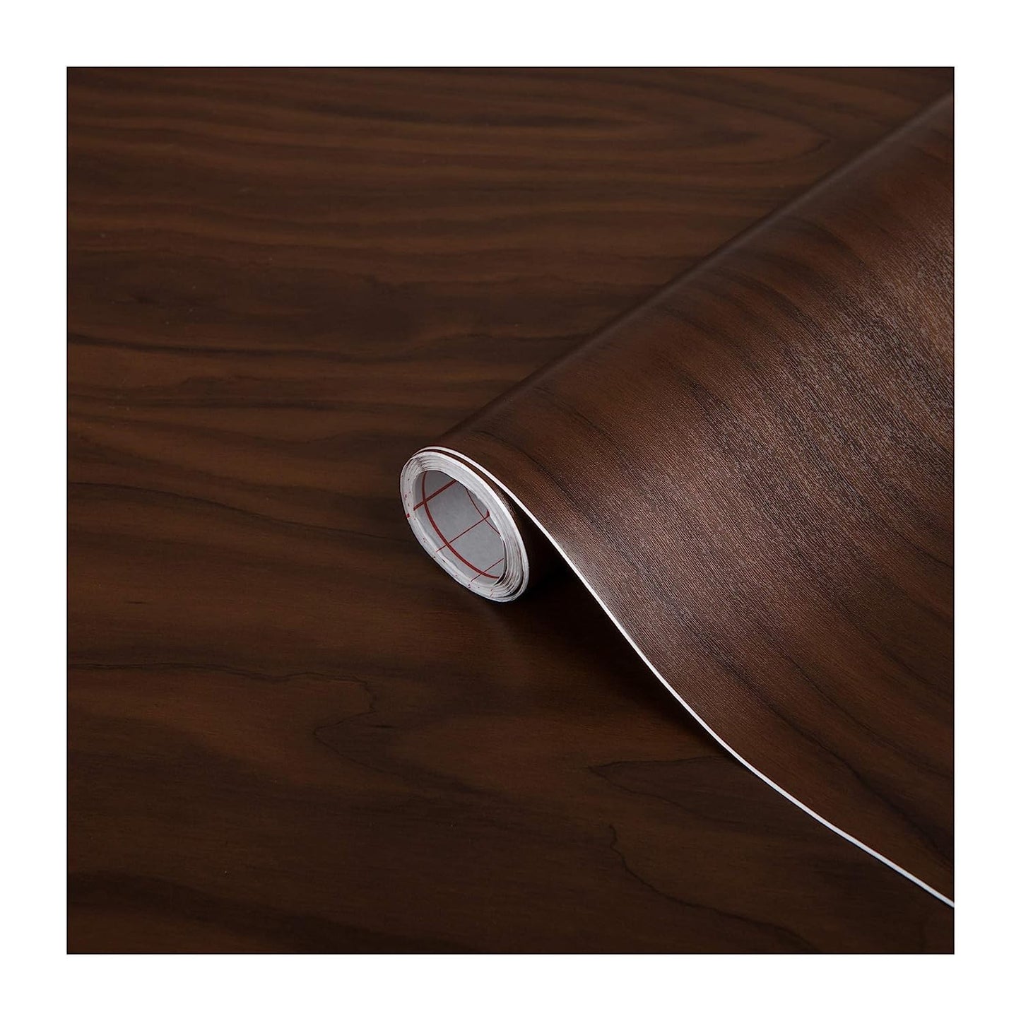 216447 - dc-fix Fletë ngjitëse për mobilje - Pamje druri çokollate dhe thupre molle - 67.5 cm x 2 m