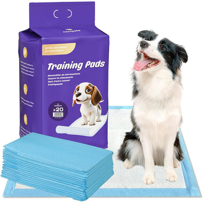 257560 - Nanipets® Jastëkë stërvitjeje për qen, 60 x 90 cm, super absorbues dhe të papërshkueshëm nga rrjedhjet, 20 njësi