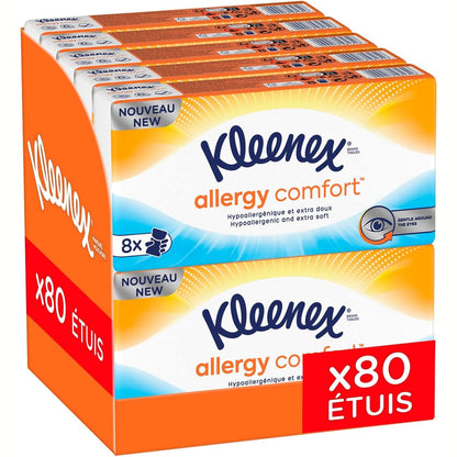 317018 - Kleenex Allergy Comfort, 10 pako me 8 kuti shamish (10x8 kuti)