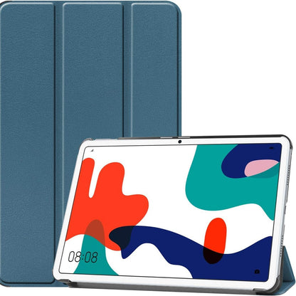 296117 - LOBWERK Mbrojtëse për tablet për Huawei Mate Pad BAH3-AL00 BAH3-W09, 10.4 inç, me funksion mbështetëse dhe funksion automatik gjumi/zgjim, ngjyrë jeshile e errët