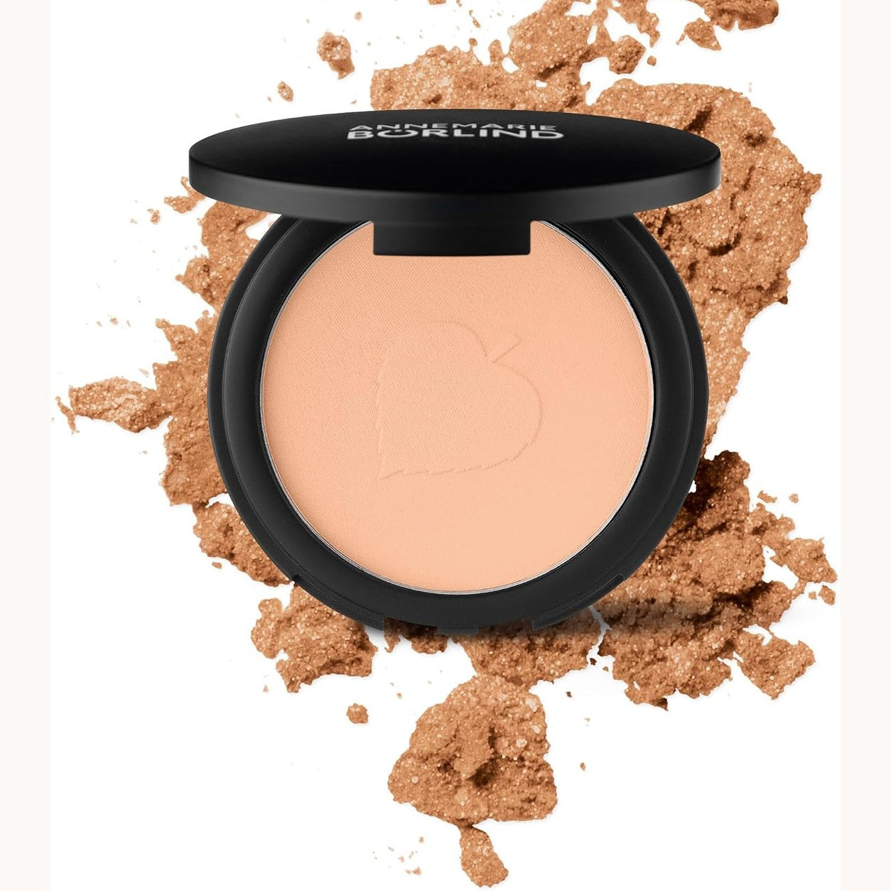 275448 - ANNEMARIE BÖRLIND Pudër kompakte TEINT EFFECTIVE NATURAL, 9 g, me acid hialuronik, mbrojtje nga pluhuri i imët dhe drita blu, vegane