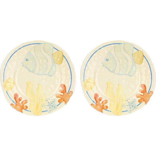 188067 - THUN, Set me 2 Pjeta për Fruta prej Melamine, Linja Mare da Amare, madhësia Ø 21 cm, Shtëpi dhe Kuzhinë