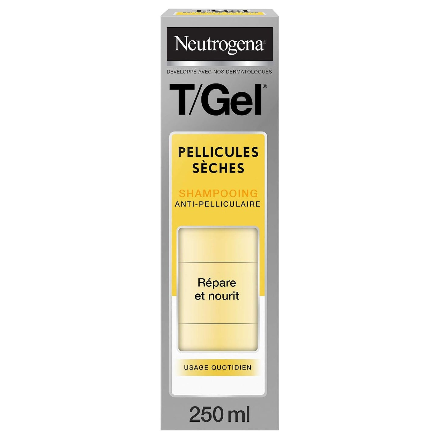 318561 - NEUTROGENA Shampo T/Gel kundër zbokthit, 250 ml, për flokë të thatë dhe të dëmtuar