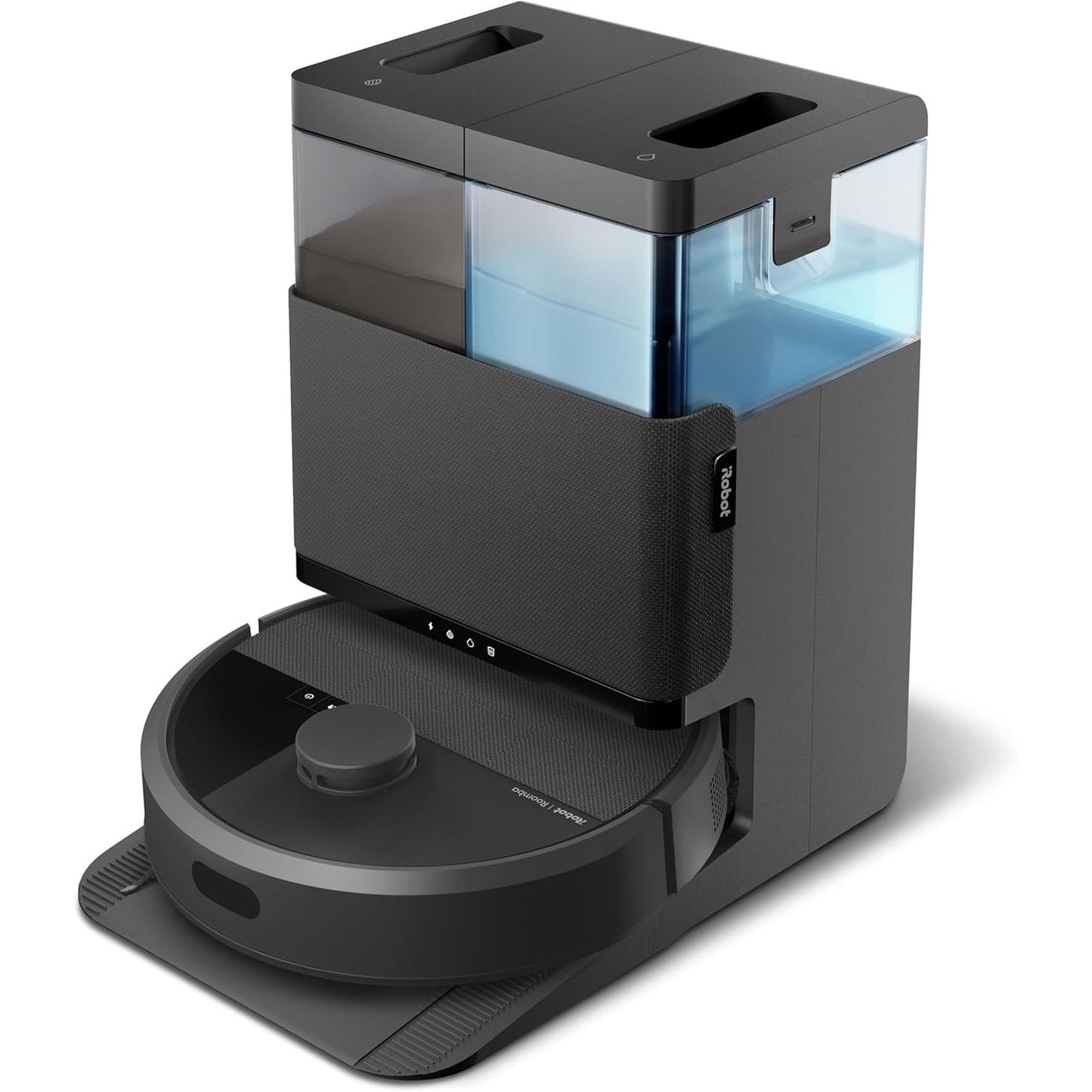 217005 - iRobot Roomba Plus 405 Combo Fshesë me korrent robotike + AutoWash Dock, 7000Pa, Clearview LiDAR, Sfungjerë fshese DualClean, SmartScrub, Zbulim qilimi, Zbrazje 75 ditë, E zezë