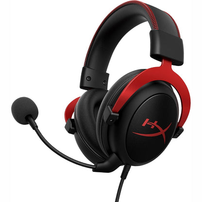 299003 - HYPERX KHX-HSCP-RD CLOUD II, Kufje Lojërash me Mikrofon për PC/PS4/Mac, të Kuqe